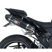 EXHAUST STREET TRC-D SLIP-ON SS-CF-CF DUAL