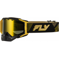 ZONE ELITE SN GOGGLE BLK/GOLD W/GOLD MIR/PLRZD YELLOW LENS