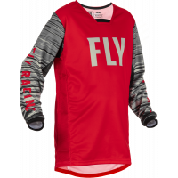 YOUTH KINETIC WAVE JERSEY RED/GREY YM