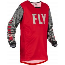 YOUTH KINETIC WAVE JERSEY RED/GREY YM