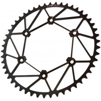 REAR SPROCKET CHROMOLY STL/ZIR 50T-520 BLK HON