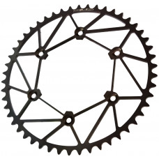 REAR SPROCKET CHROMOLY STL/ZIR 49T-520 BLK BETA