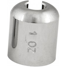 SPOKED WHEEL WEIGHTS CHROME 1 OZ 10/PK