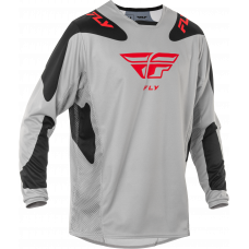KINETIC SYM JERSEY LIGHT GREY/RED/BLACK SM