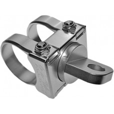 ADJUSTABLE ANGLE FLAG/WHIP MOUNT SILVER