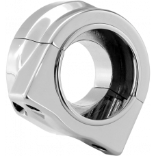THROTTLE HOUSING DUAL CABLE THREAD IN, CHROME