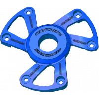 POLARIS P22 CLUTCH COVER ANODIZED BLUE