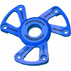 POLARIS P22 CLUTCH COVER ANODIZED BLUE