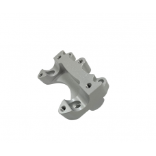 HANDLEBAR RISERS SILVER TRI