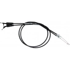 BLACK VINYL THROTTLE PUSH-PULL CABLE SET