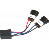 HEADLIGHT ADAPTOR PIGTAIL W/MATING H9/H11 TO H4 CONN