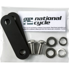 FOOTREST MOUNT/PR BLACK 76MM COMFORT BAR GL1800