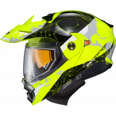 EXO-AT960 COLD WEATHER HELMET TOPOGRAPHIC HI-VIS MD (DUAL)
