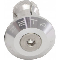 BAR END PLUG SILVER