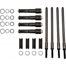 SPEEDY PUSH RODS / COVERS BLACK `99-17 TWIN CAM