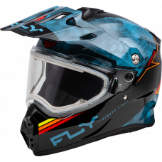 TREKKER CW CONCEAL HELMET ELEC SHLD SLATE/BLACK/RED 2X