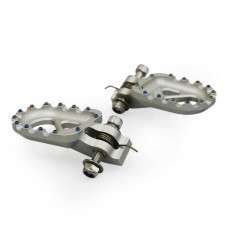 TRIALS FOOTPEGS SILVER GAS/BETA/SHERCO