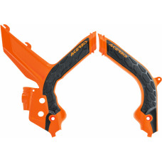 X-GRIP FRAME GUARDS ORANGE/BLACK