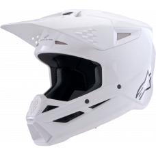 SM3 SOLID HELMET WHITE GLOSSY 2X
