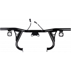 LIGHTBAR CRASHBAR BLACK `17-23 NON CVO