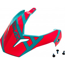 VISOR W/SCREWS TRAPPER MATTE TEAL/ORANGE GM-11S