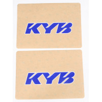 UPPER FORK DECAL KYB BLUE