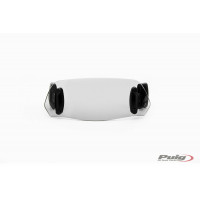 VISOR MULTI-ADJUSTABLE CLIP-ON TOURING SCREEN SMOKE 90X220MM