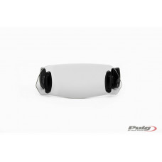 VISOR MULTI-ADJUSTABLE CLIP-ON TOURING SCREEN SMOKE 90X220MM
