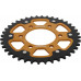 REAR STEALTH SPROCKET ALU/STL 40T-520 GLD KAW/POL