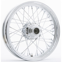 FR 40-SPK SD CHROME 16X3.5 FLST-HUB 3/4