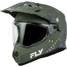 FLY TREKKER GRANITE HELMET MATTE SAGE/GREY 2X