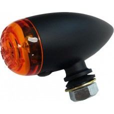 LED BULLET MARKER LIGHT BLACK W/RED LENS