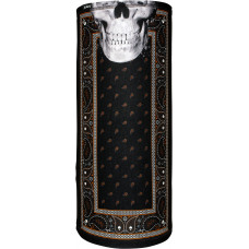 SPORTFLEX MOTLEY TUBE BLACK/ORANGE CLASSIC BANDANA