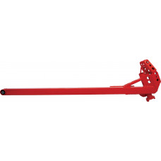 RH TRAIL ARM RED POL