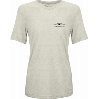 WOMEN'S FLY MOTTO TEE CREAM 2X