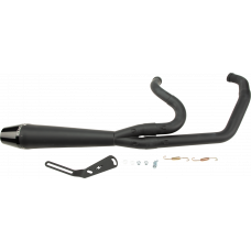 2IN1 TC FLT FULL LENGTH PIPE BLACK