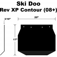 SNOWFLAP  SKI DOO REV XP 2008+
