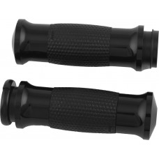 AIR GEL GRIPS W/CABLE THROTTLE BLACK