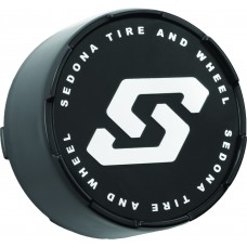 SPLIT 6 WHEEL REPLACMENT CAP BLACK 4/137-4/156