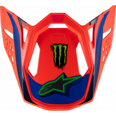 S-M10 DEEGAN VISOR ORNG FL/PRPL/PNK FLUO