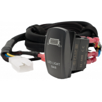 EZ HARNESS STANDARD ROCKER SWITCH WITH HARNESS LIGHT BAR