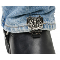 CLIPS FOR STIRRUP/STRAP BOOTS FLAMES