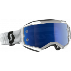 FURY GOGGLE WHITE BLUE CHROME WORKS FURY GOGGLE WHITE BLUE CHROME WORKS