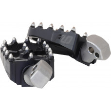 MOTO STYLE PASSENGER PEGS BLACK M8 SOFTAIL