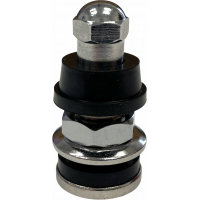 VALVE STEM CHROME 10/PK 575 SERIES .453/.625