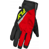 TITLE LONG GLOVES RED/BLACK/HI-VIS 2X