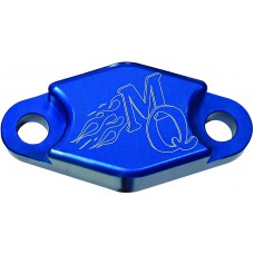 BRAKE BLOCK OFF PLATE (BLUE)