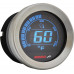 HD-02 SERIES GAUGE KIT SILVER BEZEL OIL TEMP