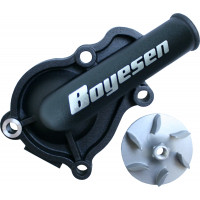 WATERPUMP COVER & IMPELLER KIT BLACK