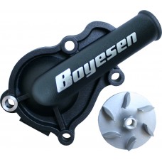 WATERPUMP COVER & IMPELLER KIT BLACK